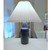 Large Vintage Einar Johansen for Soholm Art Pottery Table Lamp made in Denmark 