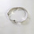 Vintage Sterling Silver hinged bangle Belt Buckle Bangle