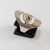  Vintage Sterling Silver Modernist ring