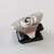  Vintage Sterling Silver Modernist ring