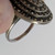 Vintage Art Deco Sterling Silver Uncas Marcasite Ring Size M 1/2