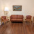 Pair Vintage Danish Skalma Cognac Tan Leather Armchairs