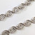 Vintage Mid Century Sterling Silver Spiral Twist Necklace 