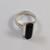 Vintage Mexican Sterling Silver Onyx Ring
