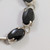 Vintage Mexican Sterling Silver Onyx Bracelet Eagle 50