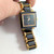 Vintage Retro Viceroy Ceramic Diamond Set Sapphire Watch 