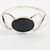 Vintage Sterling Silver & Onyx Bracelet Birmingham 1975
