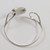 Vintage Sterling Silver & Onyx Bracelet Birmingham 1975
