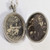 Antique Aesthetic Floral Design Sterling Silver Locket on 60cm Chain