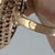 Antique 9ct min Bright Cut Stone set Navette Cocktail Ring