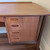 Vintage Danish Svend Age Madsen for H P Hansen Teak Desk with 8 drawers