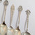 7 Vintage Sterling Silver Canadian, USA + Mexican Souvenir spoons f