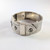 Antique Vintage Sterling Silver Cuff Buckle Bangle Bracelet #2