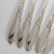 8 Vintage Oneida Virginian Sterling Silver Individual Butter spreaders knives 220gms