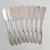 8 Vintage Oneida Virginian Sterling Silver Individual Butter spreaders knives 220gms