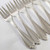 6 Art Deco Vintage Danish Silver Plate Krone Cake Forks Carl Christiansen