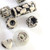 19 assorted Italian Cedora Sterling Silver Charms.