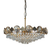 Vintage Crystal Chandelier with tiered drops