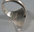  Vintage Danish Hans Hansen Sterling Silver Modernist Ring