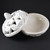  Art Deco Danish Hjorth Bells & Flowers Open Work tin glaze Lidded Bowl