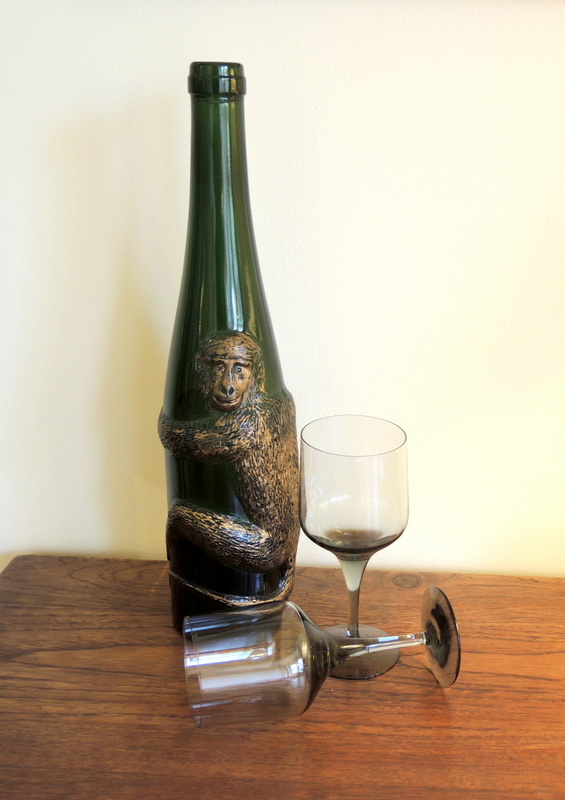 Story of the Monkey Wine Bottle from the Valley of the Monkey