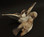 Danish Bing and Grondahl Dahl Jensen 3 Sparrow Figurine 1670