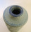 Vintage Danish Art Pottery Stoneware Blue Vase L Hjorth 