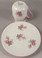 Vintage Miniature Shelley Cup and Saucer Bridal Rose / Rose Spray