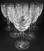 6 Vintage Waterford Crystal Comeragh water goblets wine glasses