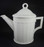 1943 Vintage Royal Copenhagen White Fan Coffee Pot
