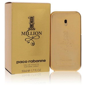 1 Million by Paco Rabanne Eau De Toilette Spray 1.7 oz (Men) V728-460836 1 Million by Paco Rabanne Eau De Toilette Spray 1.7 oz (Men) V728-460836