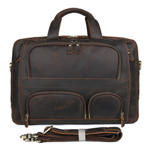 MAHEU Vintage Leather Mens Briefcase With Pockets Cowhide Bag Q119-CJNS1189794 MAHEU Vintage Leather Mens Briefcase With Pockets Cowhide Bag Q119-CJNS1189794