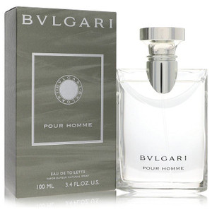Bvlgari Pour Homme Eau De Toilette Spray For Men 3.4 oz Bvlgari Pour Homme Eau De Toilette Spray For Men 3.4 oz