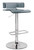 Gray And Silver Metal Swivel Low Back Adjustable Height Bar Chair N270-285446 Gray And Silver Metal Swivel Low Back Adjustable Height Bar Chair N270-285446