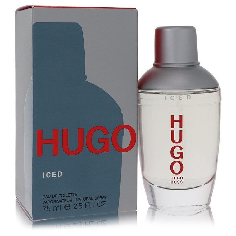 Hugo Iced by Hugo Boss Eau De Toilette Spray 2.5 oz (Men) V728-539084