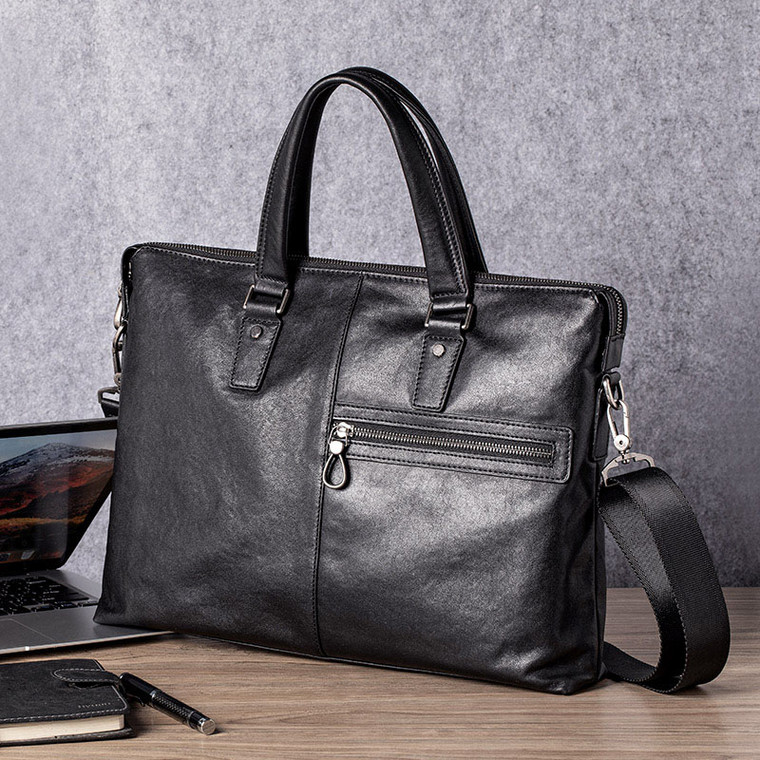 Men's Bag Leather Portable Business Leisure Q119-CJNS1683266