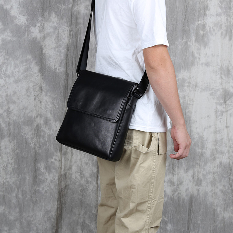 Head Layer Cowhide Crossbody Bag Vertical High-capacity Business Backpack Q119-CJNS1908673