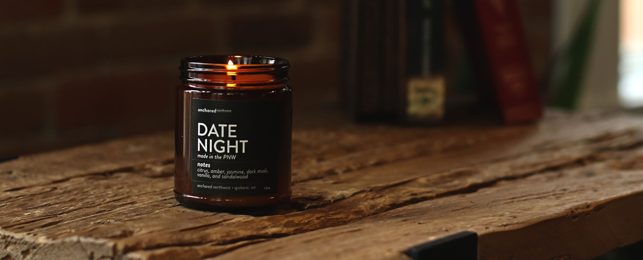 Anchored Northwest Wood Wick Candles Made in the PNW