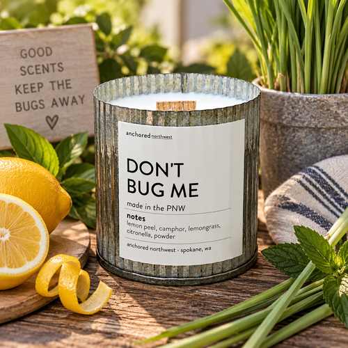 Don't Bug Me Rustic Vintage Candle