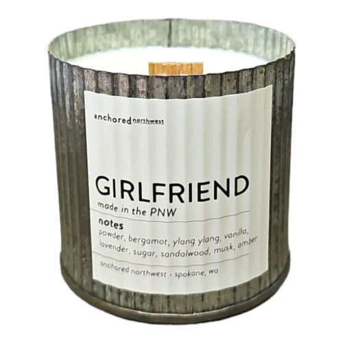 Girlfriend Rustic Vintage Candle