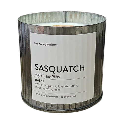 Sasquatch (Bigfoot) Rustic Vintage Candle
