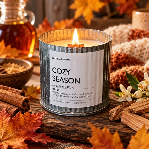 Cozy Season Wood Wick Candle