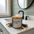 Mistletoe Kisses Rustic Vintage Candle