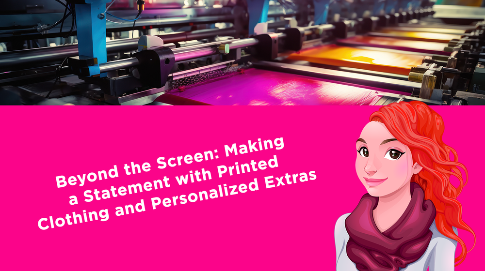 Beyond the Screen: Making a Statement with Printed Clothing and Personalized Extras