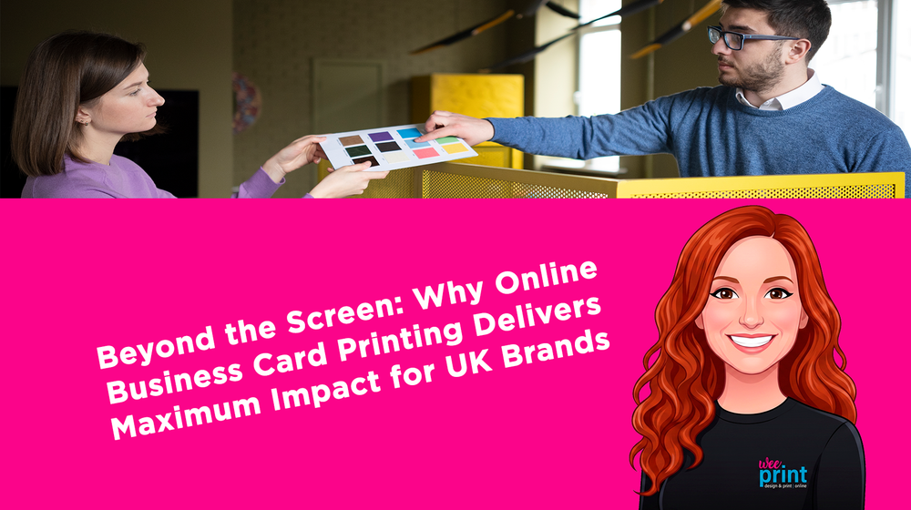 Beyond the Screen: Why Online Business Card Printing Delivers Maximum Impact for UK Brands