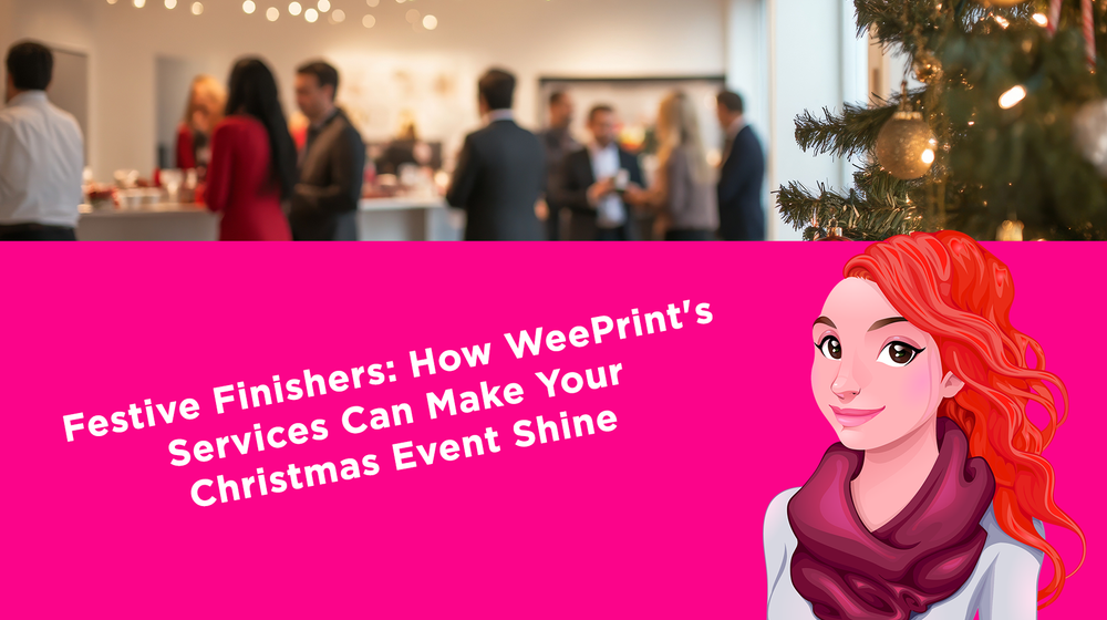 Make Your Christmas Event Shine with WeePrint's Festive Items