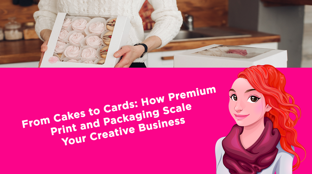 From Cakes to Cards: How Premium Print and Packaging Scale Your Creative Business