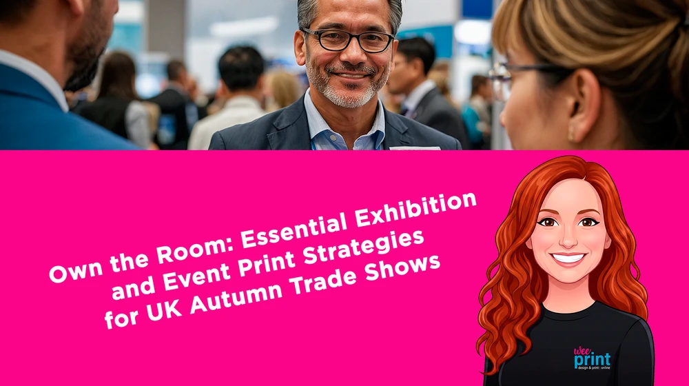 Own the Room: Essential Exhibition and Event Print Strategies for UK Autumn Trade Shows