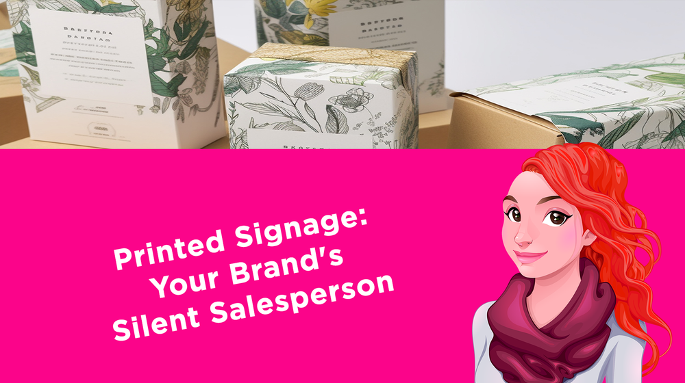 Printed Signage: Your Brand's Silent Salesperson