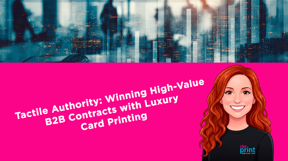 Tactile Authority: Winning High-Value B2B Contracts with Luxury Card Printing